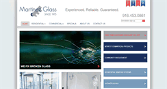 Desktop Screenshot of martinezglass.com